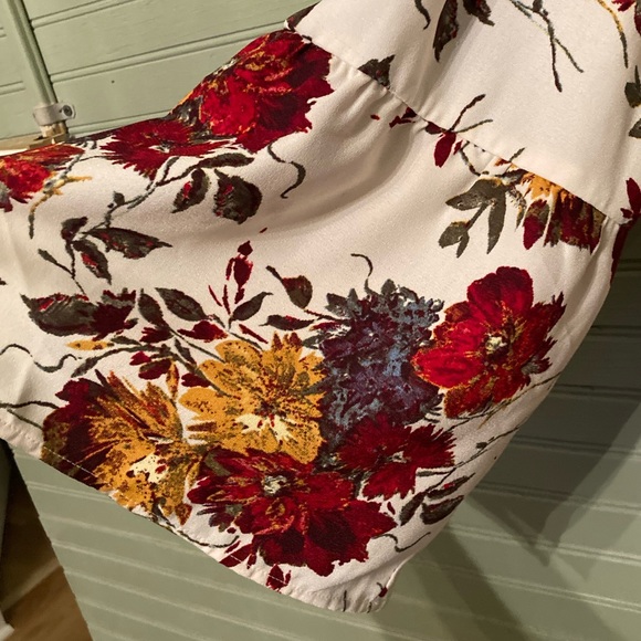 TIME AND TRU floral tier top SZ XXXL - Picture 7 of 9